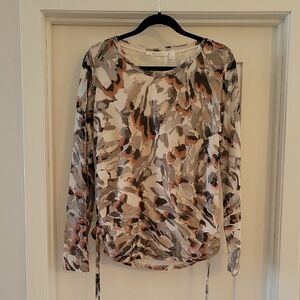 Cyrus Printed Top L
